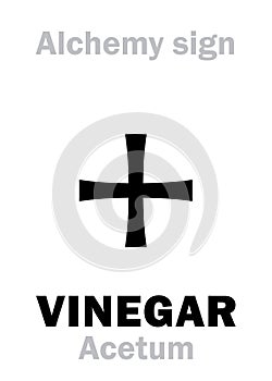 Alchemy: VINEGAR (Acetum)